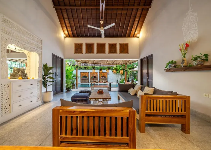 Villa Sarong 2 Chic 2br Boho Prime Location Seminyak (Bali)